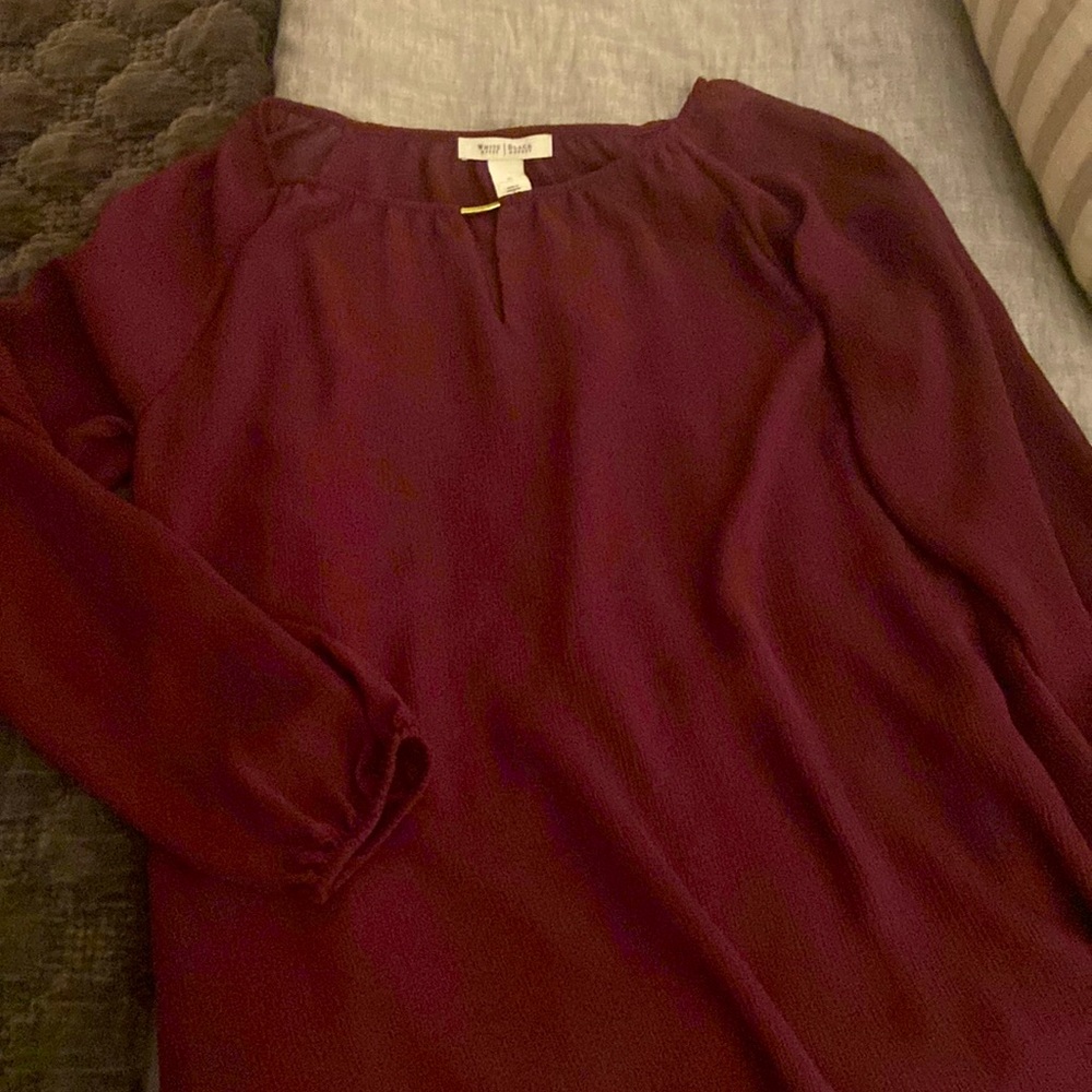 SUPER CUTE ASSYMETRICAL TOP!